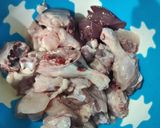 A picture of step 1 of Khade masale ka Chicken.