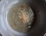 A picture of step 2 of Stuffed Ridge gourd.
