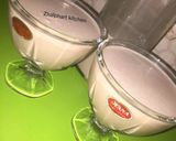 A picture of step 1 of Coconut and milo milkshake.