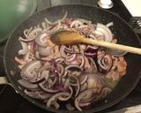 A picture of step 2 of Sausage and red wine casserole #mycookbook.