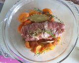 Une image de l'étape 8 de Sauté de veau farci au chicon (endive) et morazella.