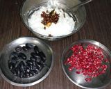 A picture of step 1 of Curd rice.
