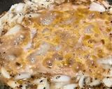 A picture of step 2 of Vegetarian fish with banana curry.