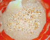A picture of step 3 of Eggless banana walnut tea cake.