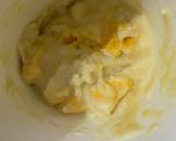 A picture of step 6 of Chocolate and Mango Mug cakes.