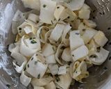 Une image de l'étape 4 de Salade d'endives aux oeufs de lompe.