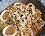 Foto del paso 9 de la receta Habitas con calamares