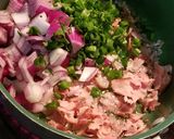 A picture of step 1 of Chickpea & Veggie Soup with Ditalini.