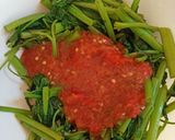 Foto langkah ke 3 dari resep Plecing kangkung.