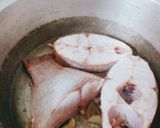 Hình bước làm 1 của món Canh cải rổ cá điêu hồng