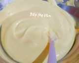 Hình bước làm 1 của món Bánh cupcake bông lan trứng muối phô mai chà bông sốt dầu trứng