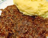 Foto del paso 5 de la receta: Milanesas de carne con puré de papa sin colar