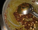 A picture of step 5 of Chawal ka pitha chatpta.
