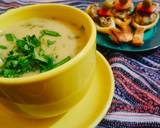 Lentil_soup  With#Chiken_grill_bite_in_Puff #spoon. recipe step 11 photo