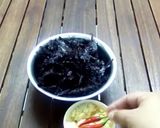 Hình bước làm 2 của món Rong biển cháy tỏi ớt