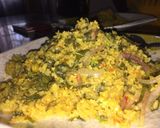 A picture of step 3 of Danbun shinkafa.