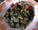 Foto langkah ke 4 dari resep Tumis daun singkong simpel.
