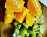 Kiwi Smoothie with Sweet lime juice recipe step 1 photo