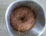 A picture of step 3 of Dates bars/ laddoo.