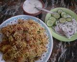 A picture of step 7 of Pulao biryani.