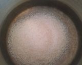 A picture of step 3 of Kesari bhath.