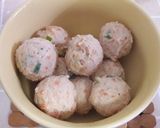 Foto langkah ke 3 dari resep Sop Bakso Udang.