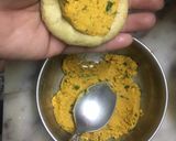 A picture of step 2 of Exotic Sattu Bati with lavish Tamatar and Aloo Chokha And Masala Dal.