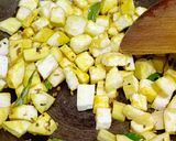 A picture of step 2 of Bottle Gourd and Beans Curry.