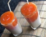A picture of step 4 of Papaya in Milk pudding.