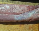 Foto del paso 1 de la receta: Solomillo con zapallo cabutia
