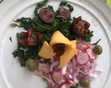 Foto del paso 3 de la receta: Ensalada con hojas de rábano