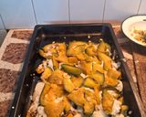 Foto del paso 11 de la receta: Lasaña de zapallitos rellena con atún y carne, espinaca 🥬🥩
