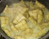 Foto langkah ke 2 dari resep Ketupat Kuah Lodeh nangka & ikan Pari Panggang.