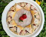 Epres-nutellás linzerkoszorú🍓 recept fázis 6 fotója