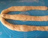 A picture of step 6 of Braided honey bread.