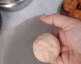 A picture of step 11 of Achaari Sattu Paratha and Masala Moong Combo.