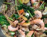 รูปขั้นตอนการทำที่ 4 ของ กุ้งอบวุ้นเส้น