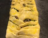 A picture of step 6 of Everything Bagel Beef Broccoli Braid.