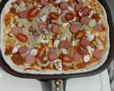 Foto langkah ke 4 dari resep Pizza praktis pake teflon/happycall.