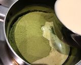 A picture of step 3 of Soy milk green tea ice cream.