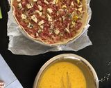 Une image de l'étape 2 de Tarte lardons roquefort.