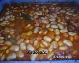A picture of step 8 of Baked Giant Beans.