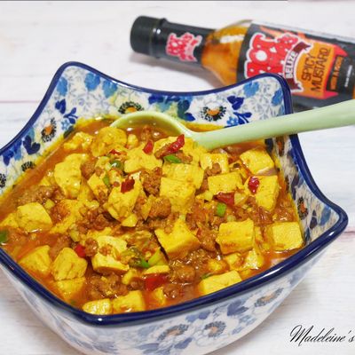 麻婆豆腐~貝里斯辣醬風味 — 6.1