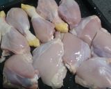 Foto del paso 3 de la receta: Boniatos y Papas rebozados, al horno con pollo (apto hipertensos)