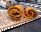 Gyümölcsös piskóta recept fázis 6 fotója