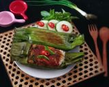 Foto langkah ke 4 dari resep Nasi Bakar Ikan Kecap Pedas Kemangi.