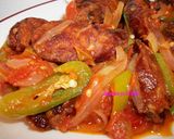 Une image de l'étape 5 de ROUGAIL SAUCISSES FUMÉES aux GROS PIMENTS (spécialité Réunionnaise).