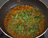 A picture of step 8 of Hara Choliya.