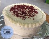 Foto langkah ke 11 dari resep Red Velvet Cake with Cream Cheese Frosting.
