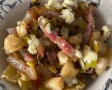 Foto del paso 6 de la receta: Mafalda con Pera, Puerro y Roquefort !!!